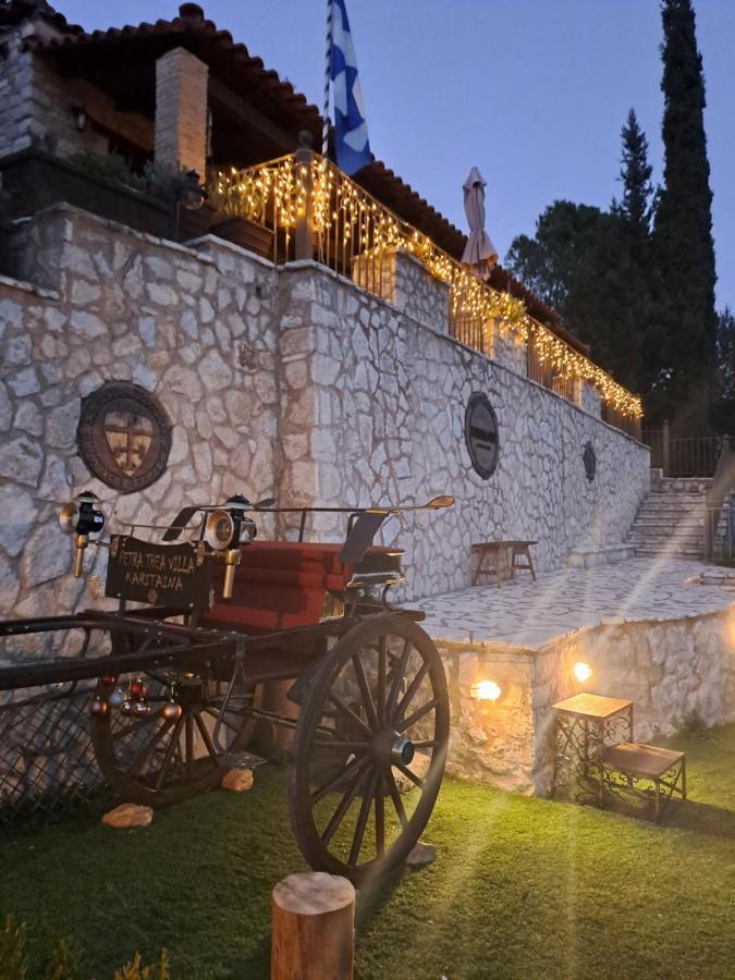 Petra Thea Villa Karítaina Exteriér fotografie