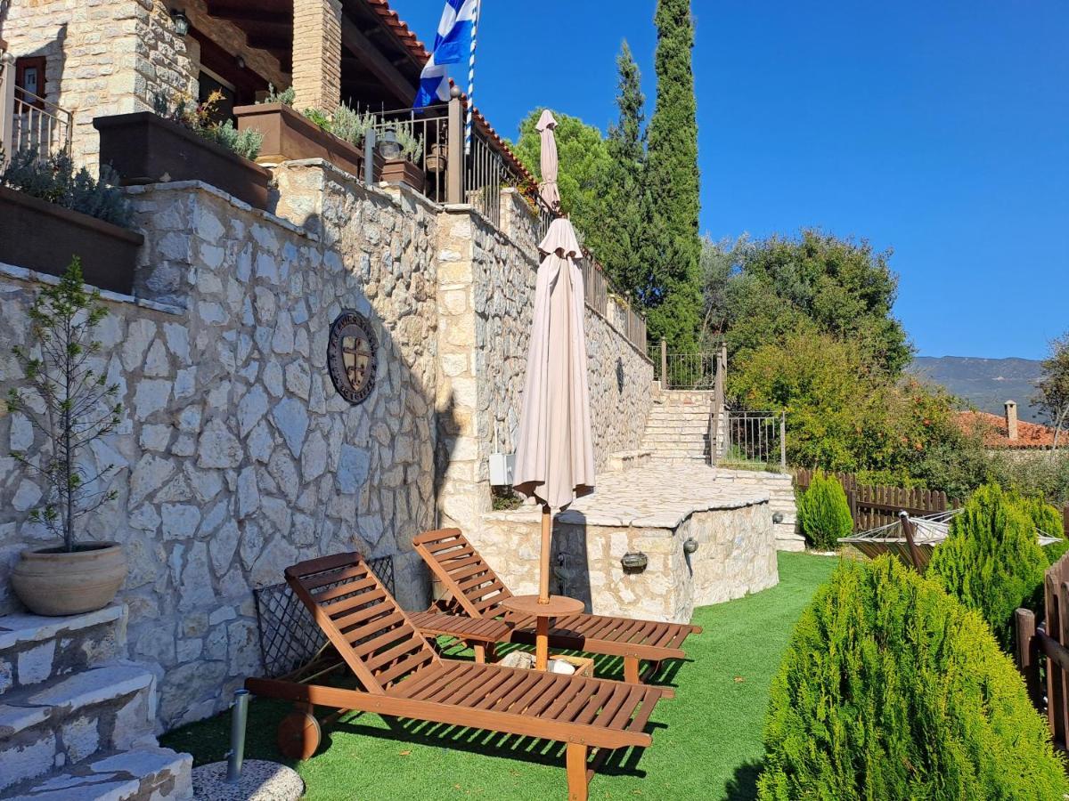 Petra Thea Villa Karítaina Exteriér fotografie